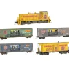 Micro-Trains 99321230 Zombie Halloween N Gauge Diesel Freight Train Set - Your Source for Gaming Essentials*