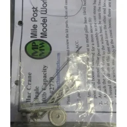 Discount Mile Post Model Works 2770 O Scale 500 lb Pillar Crane Model Kit - Your Source for Gaming Essentials Trains