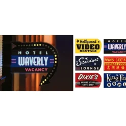 Miller Engineering 65811 Animated Sign Kit Fan Series #2 Left Large - Your Source for Gaming Essentials*