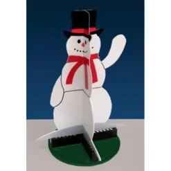 Miller Engineering 2010 HO 3D Animated Snowman - Your Source for Gaming Essentials*