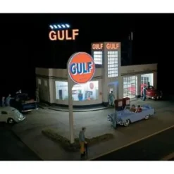 Miller Engineering 80931 HO Gulf Station Lighting Kit - Your Source for Gaming Essentials* New