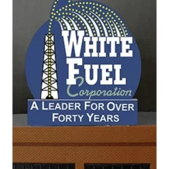 Miller Engineering 7981 HO White Fuel Animated Neon Billboards - Your Source for Gaming Essentials* Discount