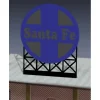 Miller Engineering 440552 HO/N Santa Fe Animated Neon Billboard Medium - Your Source for Gaming Essentials* Online