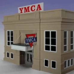 Miller Engineering 30971 HO/O Animated Sign YMCA Combo Large - Your Source for Gaming Essentials* Outlet