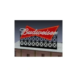 Miller Engineering 4981 HO/O Budweiser Animated Billboard - Your Source for Gaming Essentials* Outlet