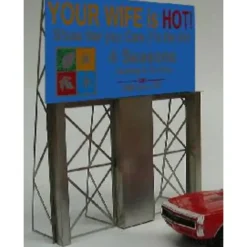 Miller Engineering 881001 HO/O Four Seasons Heating & Cooling Animated Billboard - Your Source for Gaming Essentials* Sale