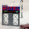 Miller Engineering 881651 HO/O Motel Animated Neon Billboard Large - Your Source for Gaming Essentials* Hot