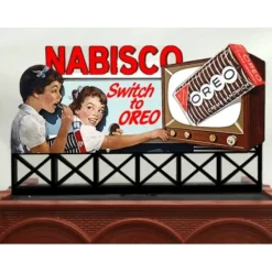 Miller Engineering 881751 HO/O Nabisco Oreo Animated Rooftop Billboard Large - Your Source for Gaming Essentials* Clearance