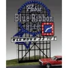 Miller Engineering 4081 HO/O Pabst Blue Ribbon Animated Neon Billboard - Your Source for Gaming Essentials* Hot