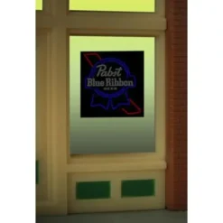 Miller Engineering 8825 HO/O Pabst Beer Flashing Neon Window Sign - Your Source for Gaming Essentials* Online