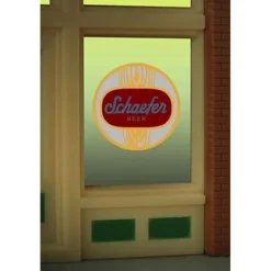 Miller Engineering 8925 HO/O Schaefer Beer Flashing Neon Window Lighting Sign - Your Source for Gaming Essentials* Hot