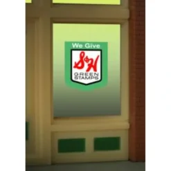 Miller Engineering 8890 HO/O S&H Green Stamps Animated Window Neon Sign - Your Source for Gaming Essentials* Sale