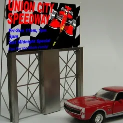 Miller Engineering 8481 HO/O Union City Speedway Animated Billboard - Your Source for Gaming Essentials* Online