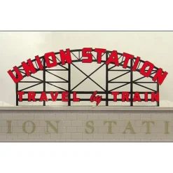 Miller Engineering 3881 HO/O Union Station Animated Neon Billboard - Your Source for Gaming Essentials* Best
