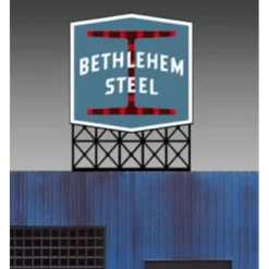 Miller Engineering 5281 N Bethlehem Steel Animated Billboard - Your Source for Gaming Essentials* Outlet