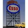 Miller Engineering 6072 N/HO Esso Animated Neon Billboard Small - Your Source for Gaming Essentials* Outlet