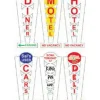 Miller Engineering 7282 N/HO Multi Graphic Vertical Animated Sign - Your Source for Gaming Essentials* Sale