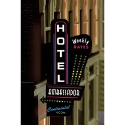 Miller Engineering 68822 N/HO Medium RH Neon-Like Vertical Hotel/Motel Sign - Your Source for Gaming Essentials* Discount