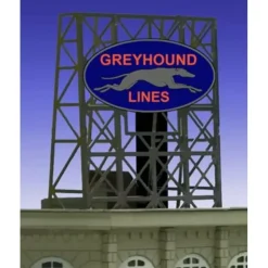 Miller Engineering 338950 N/Z Greyhound Animated Neon Billboard Small - Your Source for Gaming Essentials*