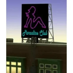 Miller Engineering 338850 N/Z Paradice Club Animated Rooftop Billboard - Your Source for Gaming Essentials* Sale