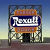 Miller Engineering 338820 N/Z Parker Rexall Drugs Animated Rooftop Billboard - Your Source for Gaming Essentials* Discount