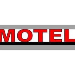Miller Engineering 55035 O Motel Double-Sided Rotating Sign - Your Source for Gaming Essentials* Outlet