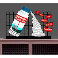 Best Sale Miller Engineering 881351 O/HO Burma Shave Animated Neon Billboard Large - Your Source for Gaming Essentials