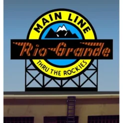 Miller Engineering 880601 O/HO Denver & Rio Grande Western Animated Billboard - Your Source for Gaming Essentials* Best