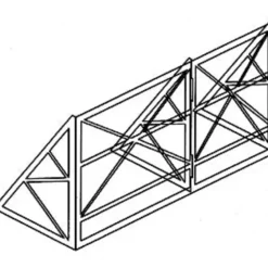 Miller Engineering 4501 Photo-Etched Support Large - Your Source for Gaming Essentials*
