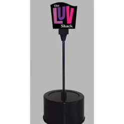 Miller Engineering 55070 S/O The Luv Shack Double-Sided Rotating Sign - Your Source for Gaming Essentials* New