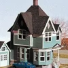 Miller Engineering 224041 Z The Seattle - Victorian Home Building Kit - Your Source for Gaming Essentials* Clearance