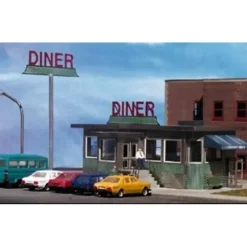 Miller Engineering 100-D Z Parkway Diner Building Kit - Your Source for Gaming Essentials* Best