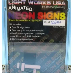 Miller Engineering 66821-L HO/N Animated Multi-Graphic Vertical Neon Sign Kit - Your Source for Gaming Essentials* Discount