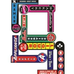 Miller Engineering 69822-R Animated Sign Kit Fan Series #1 - Right - Medium - Your Source for Gaming Essentials* Online