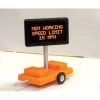 Miniatronics 85-003-01 HOMobile Highway Sign Men Working Speed Limit Sign - Your Source for Gaming Essentials* Clearance