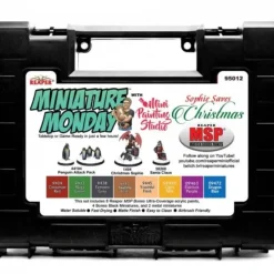 Tabletop Miniatures-Miniature Monday: Sophie Saves Christmas Paint Kit - Your Source for Gaming Essentials