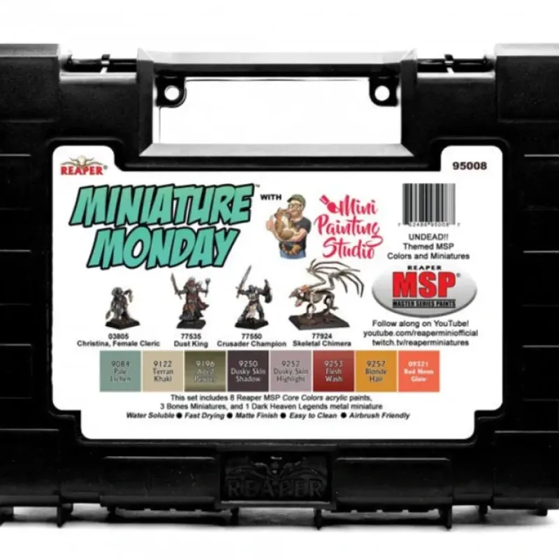 Tabletop Miniatures-Miniature Monday: Undead (August 2020 - 8 Paints and 4 Miniatures) - Your Source for Gaming Essentials