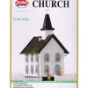 Model Power 1575 Church kit w/fence & gras - Your Source for Gaming Essentials* Online