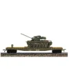 Model Power 99160 HO US ARMY 50' Flatcar With W/M-47 Tank - Your Source for Gaming Essentials*
