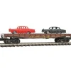 Model Power 84010 N AT&SF Flat Car w/ Autos - Your Source for Gaming Essentials* Outlet