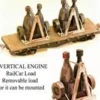 Model Tech Studios D0253 HO Scale Detail Vertical Engines Railcar Load (2) - Your Source for Gaming Essentials* Best