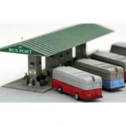 Model Tech Studios JN1094 N Scale 1930's-60's Era Bus Port - Your Source for Gaming Essentials* Best