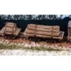 Model Tech Studios JN1039 N Scale 1 & 2 Truck Log Car Dual Pack Kit - Your Source for Gaming Essentials* Discount