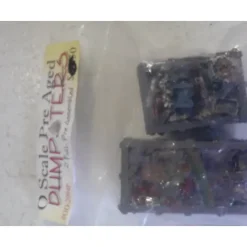 Model Tech Studios OD2094P O Scale Pre-Aged Dumpsters - Your Source for Gaming Essentials* Best