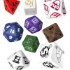 Dice>Moomin 9 Piece Polyhedral RPG Dice Set - Assorted Colors - Your Source for Gaming Essentials