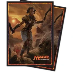 Cards-MTG: Hour of Devastation v3 Samut, the Tested Deck Sleeves (80) - Your Source for Gaming Essentials