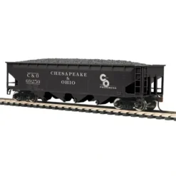 Best Sale MTH 81-75013 HO Scale Chesapeake & Ohio 70-Ton Quad Hopper #69252 - Your Source for Gaming Essentials