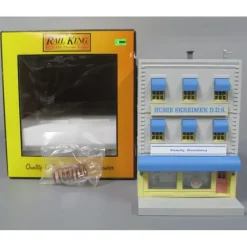 MTH 30-90155 Hubie Skriemen D.D.S. 3-Story City w/Fire Escape & Blinking Sign - Your Source for Gaming Essentials*