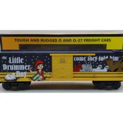 MTH 30-7434 O Gauge 1999 Holiday Box Car "The Little Drummer Boy" LN/Box - Your Source for Gaming Essentials* Sale