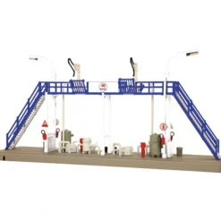 New MTH 30-90419 O Mobil Tank Filling Station - Your Source for Gaming Essentials Trains